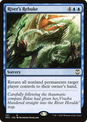 {R} River's Rebuke [Streets of New Capenna Commander][NCC 231]