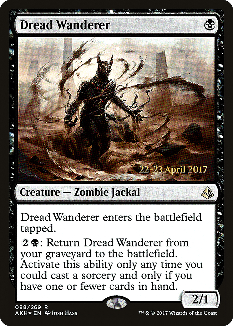 {R} Dread Wanderer [Amonkhet Prerelease Promos][PR AKH 088] - Misty Mountain Games