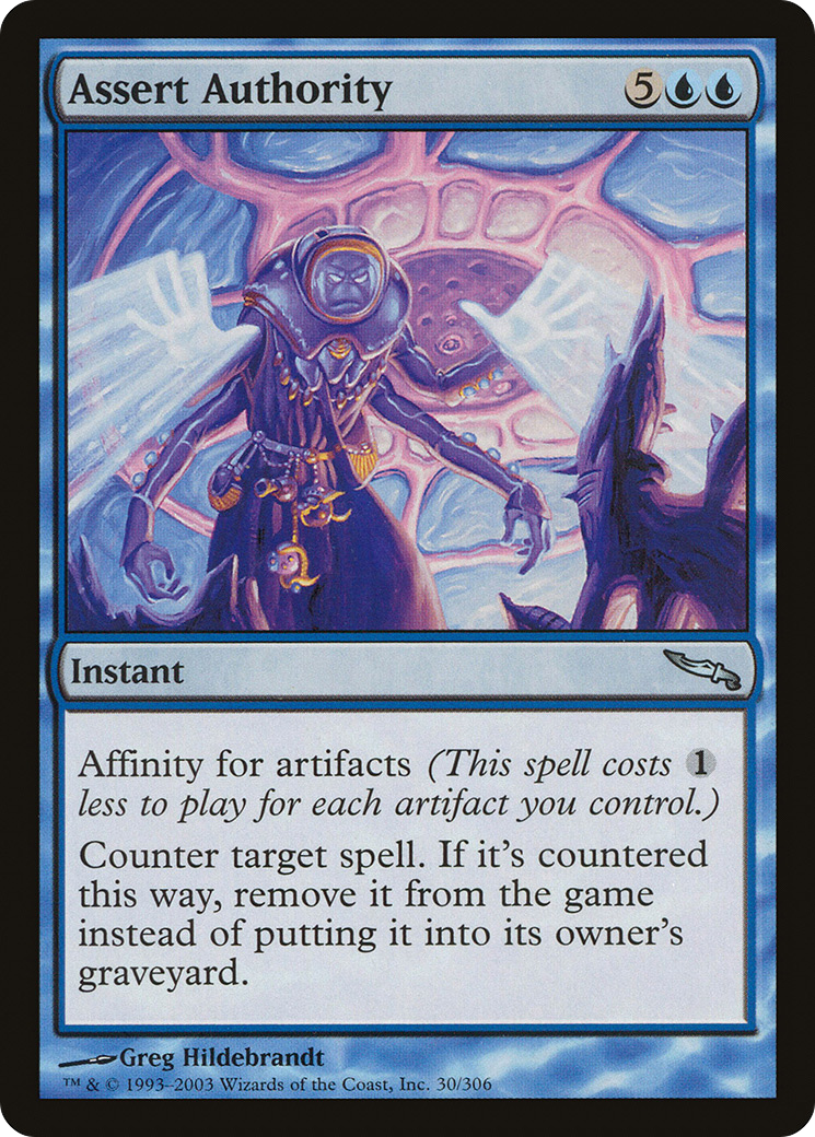 {C} Assert Authority [Mirrodin][MRD 030]