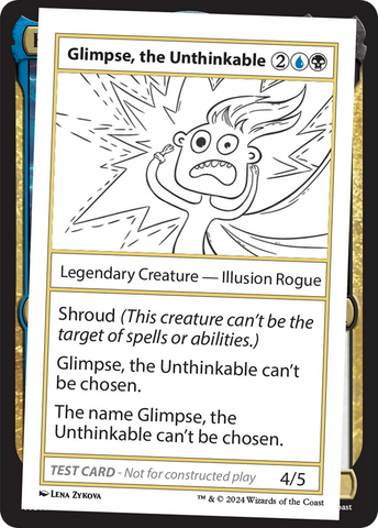 {C} Glimpse, the Unthinkable [Mystery Booster 2 Playtest Cards][MB2 PLAYTEST]