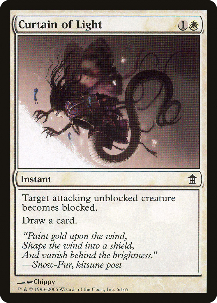 {C} Curtain of Light [Saviors of Kamigawa][SOK 006]