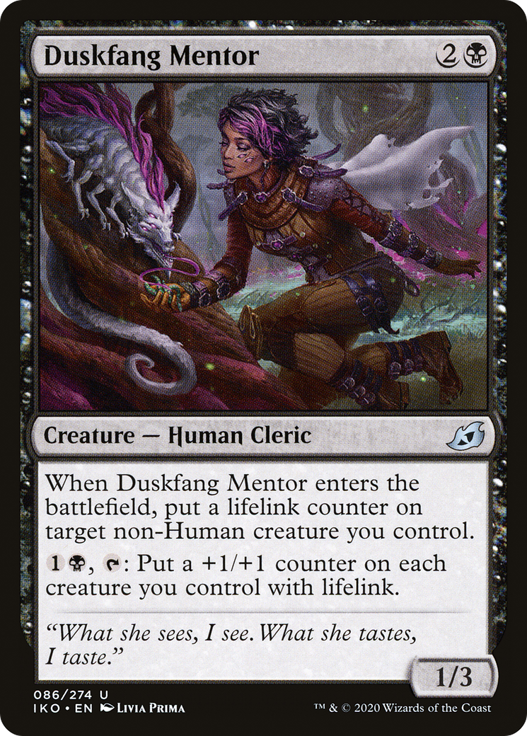 {C} Duskfang Mentor [Ikoria: Lair of Behemoths][IKO 086]