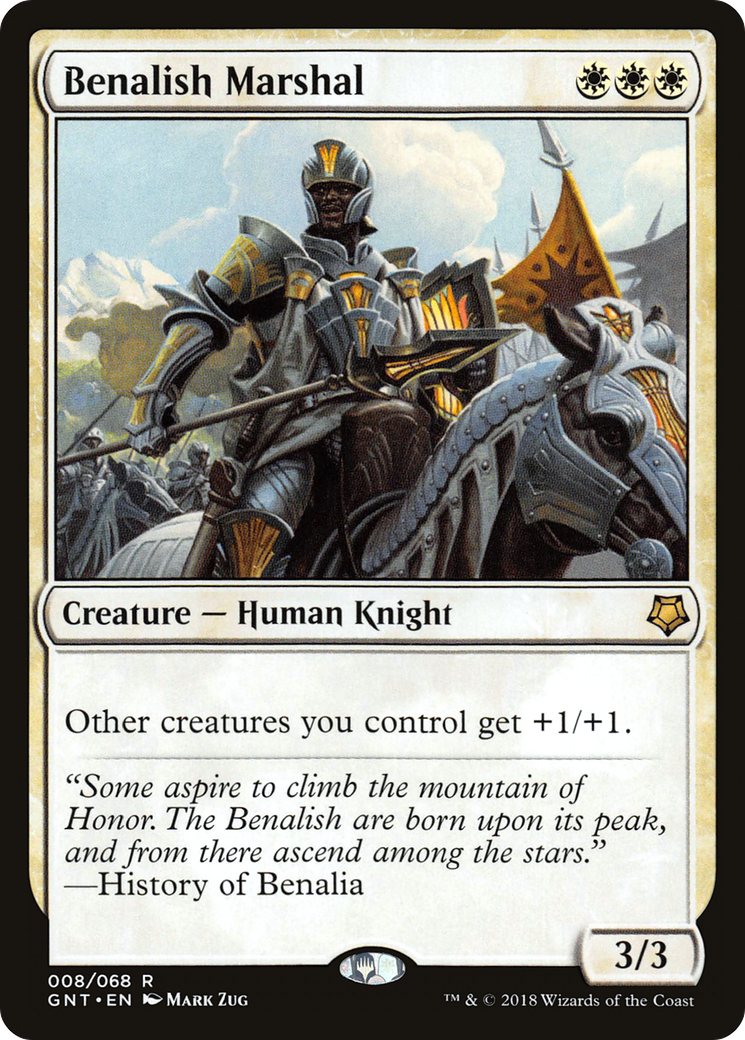{R} Benalish Marshal [Game Night 2018][GNT 008]