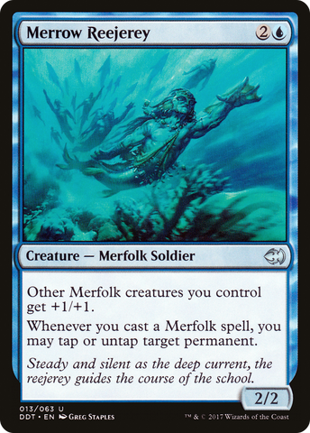 {C} Merrow Reejerey [Duel Decks: Merfolk vs. Goblins][DDT 013]
