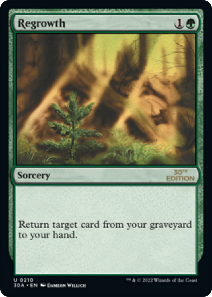 {C} Regrowth [30th Anniversary Edition][30A 210]