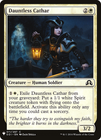 {C} Dauntless Cathar [Mystery Booster][LS SOI 011]