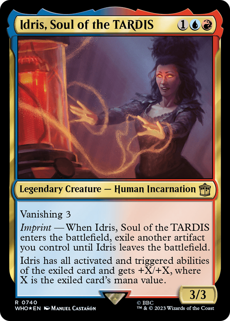 {R} Idris, Soulu of the TARDIS (Surge Foil) [Doctor Who][WHO 740]