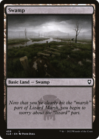 {B}[CLB 459] Swamp (459) [Commander Legends: Battle for Baldur's Gate]