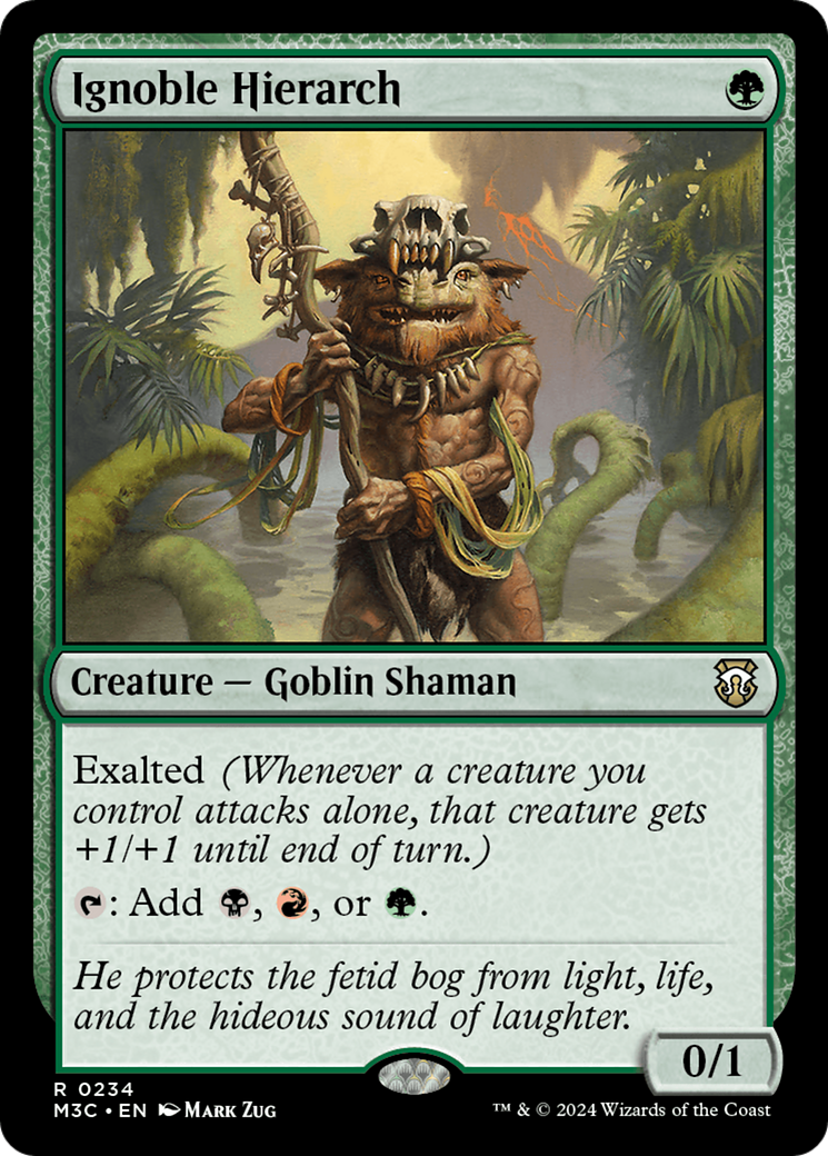 {R} Ignoble Hierarch [Modern Horizons 3 Commander][M3C 234]