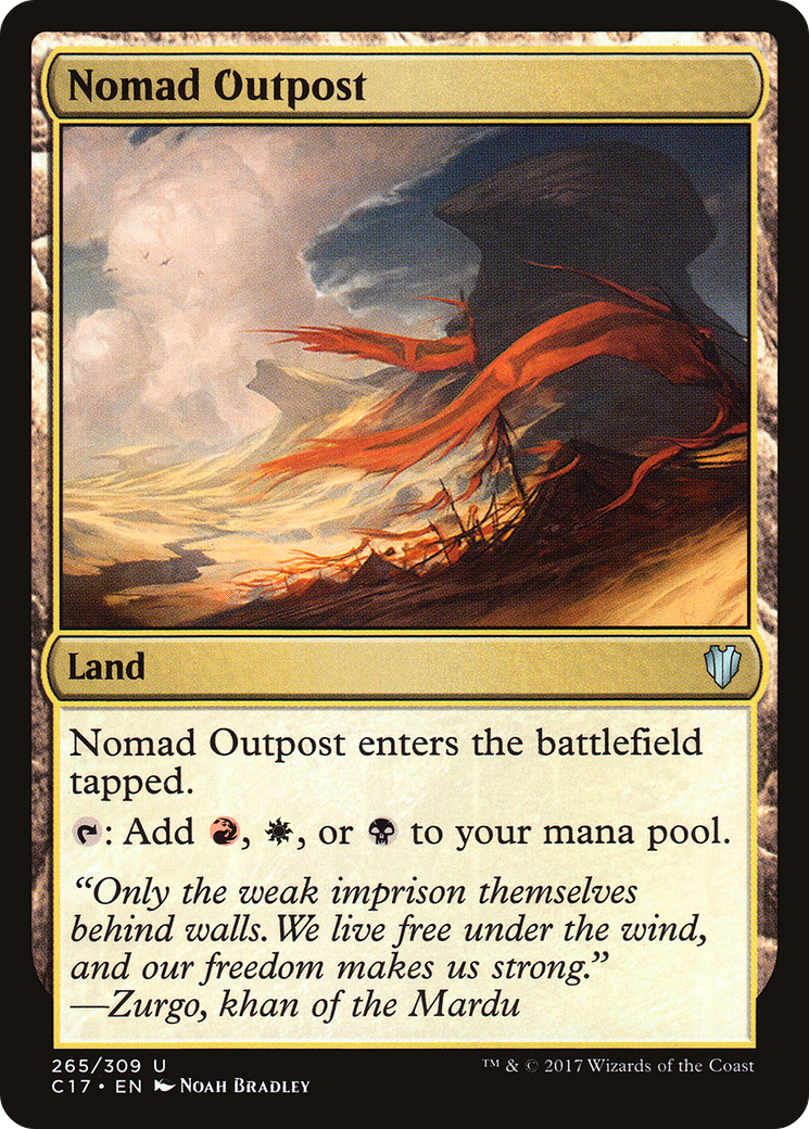 {C} Nomad Outpost [Commander 2017][C17 265]
