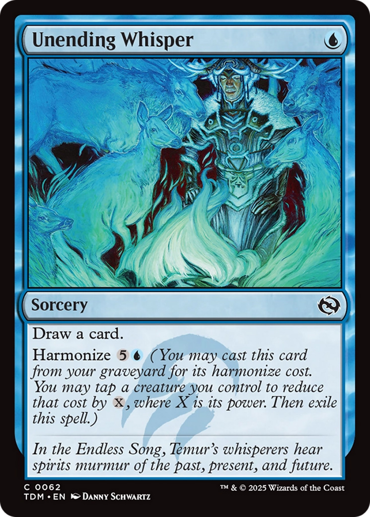 {@C} Unending Whisper [Tarkir: Dragonstorm][TDM 062]