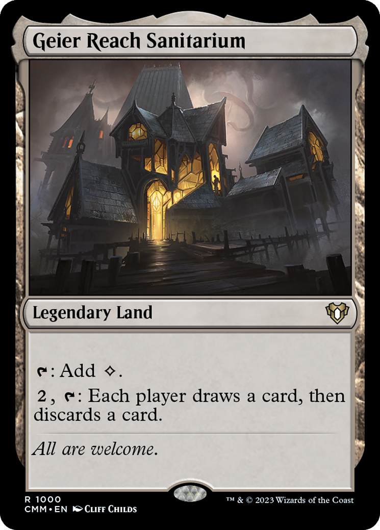 {R} Geier Reach Sanitarium [Commander Masters][CMM 1000]