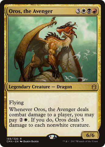 {R} Oros, the Avenger [Commander Anthology][CMA 188]