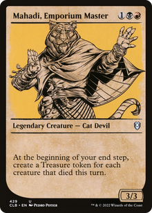 {C} Mahadi, Emporium Master (Showcase) [Commander Legends: Battle for Baldur's Gate][CLB 429]