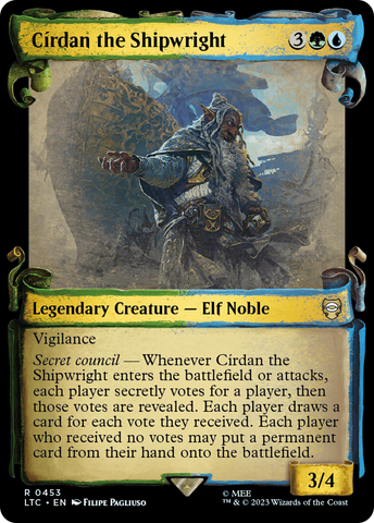 {R} Cirdan the Shipwright [The Lord of the Rings: Tales of Middle-Earth Commander Showcase Scrolls][LTC 453]
