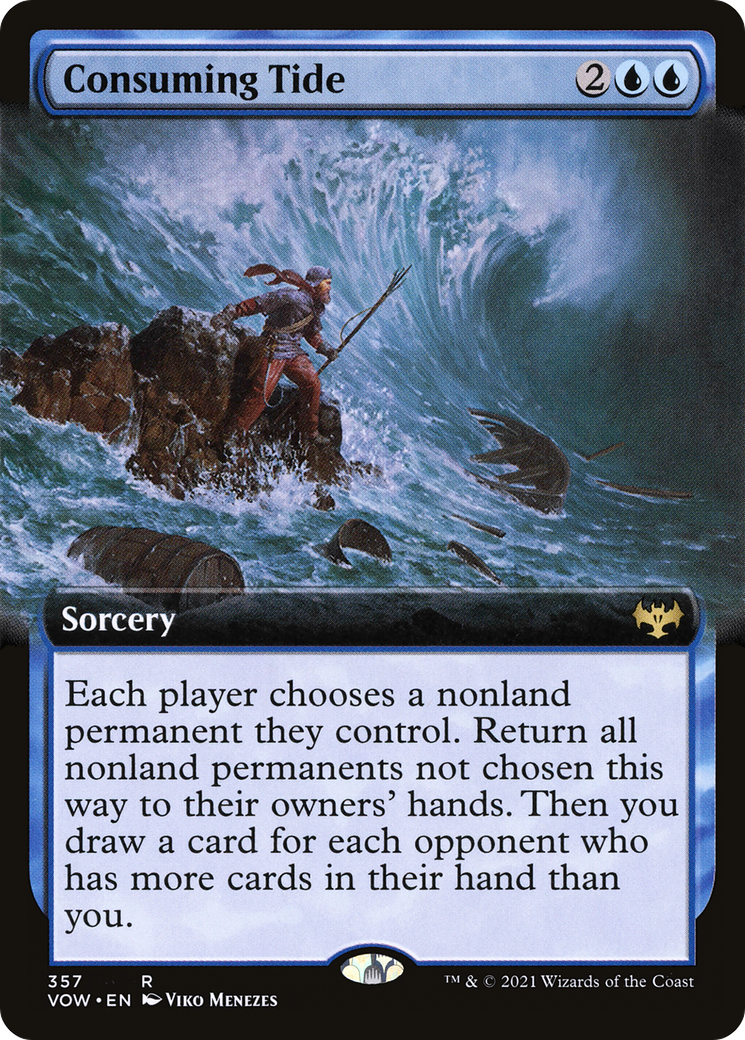 {R} Consuming Tide (Extended Art) [Innistrad: Crimson Vow][VOW 357]