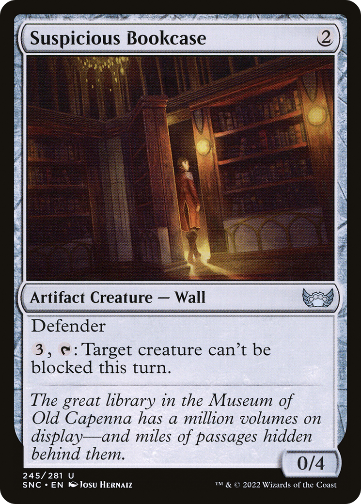 {C} Suspicious Bookcase [Streets of New Capenna][SNC 245]