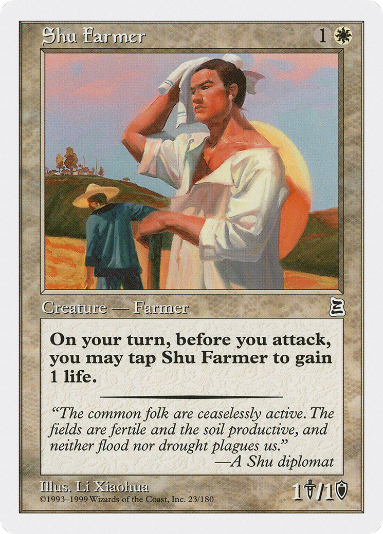 {C} Shu Farmer [Portal Three Kingdoms][PTK 023] - Misty Mountain Games