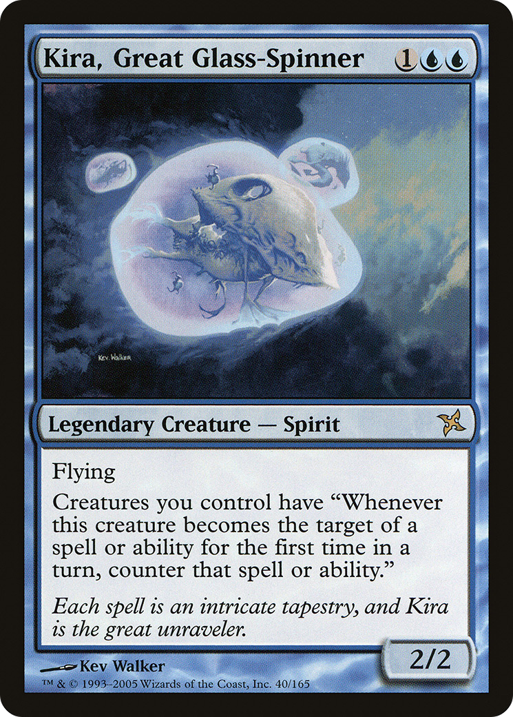 {R} Kira, Great Glass-Spinner [Betrayers of Kamigawa][BOK 040]