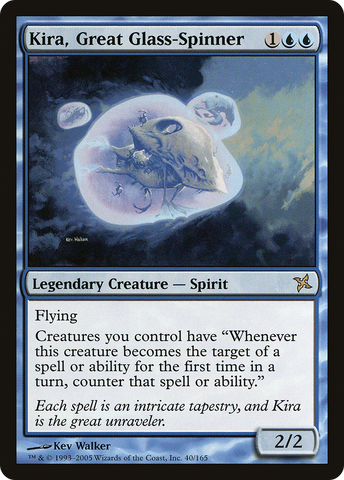 {R} Kira, Great Glass-Spinner [Betrayers of Kamigawa][BOK 040]