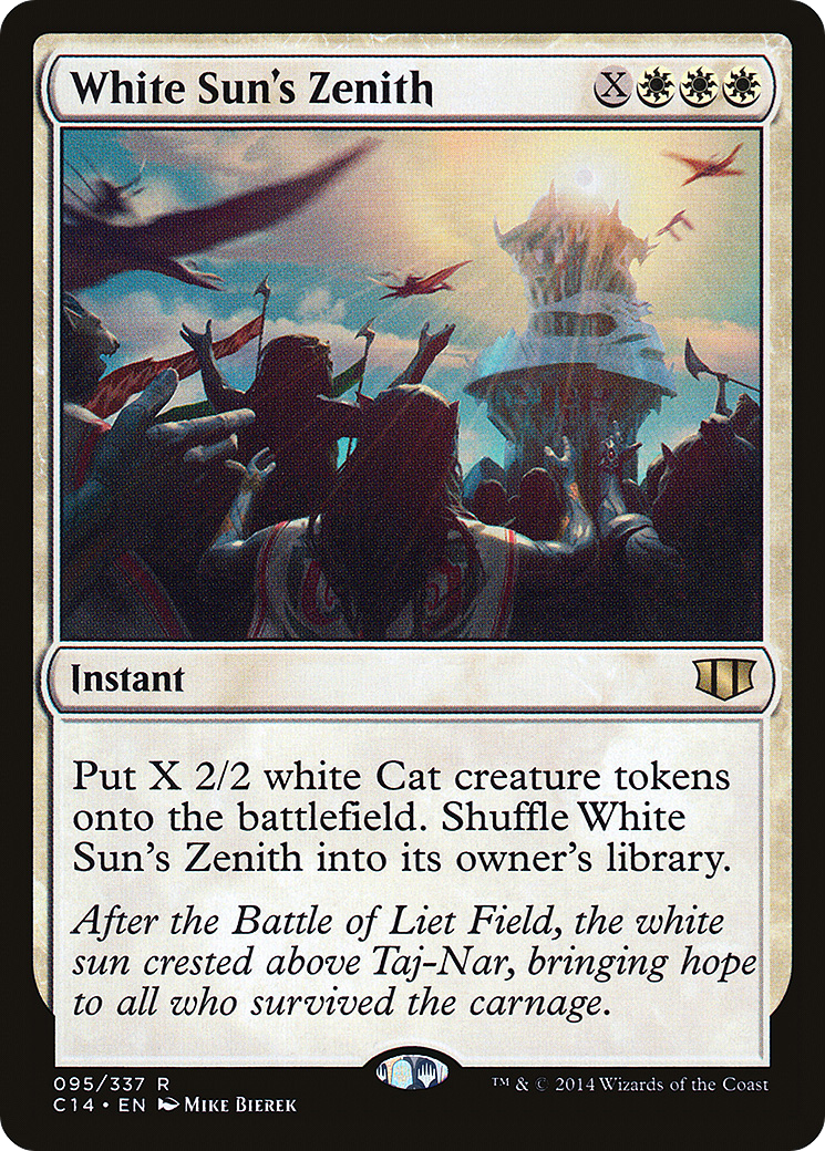 {R} White Sun's Zenith [Commander 2014][C14 095] - Misty Mountain Games