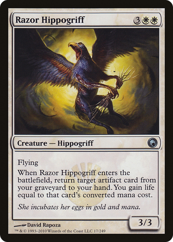 {C} Razor Hippogriff [Scars of Mirrodin][SOM 017]