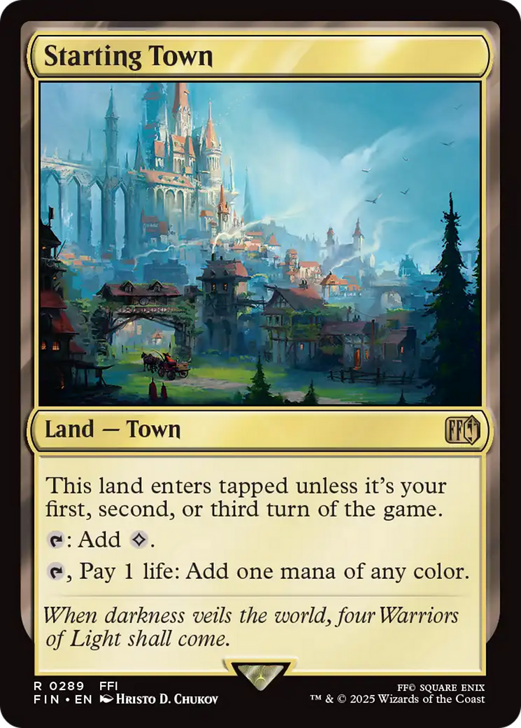 {@R} Starting Town [FINAL FANTASY][FIN 289]