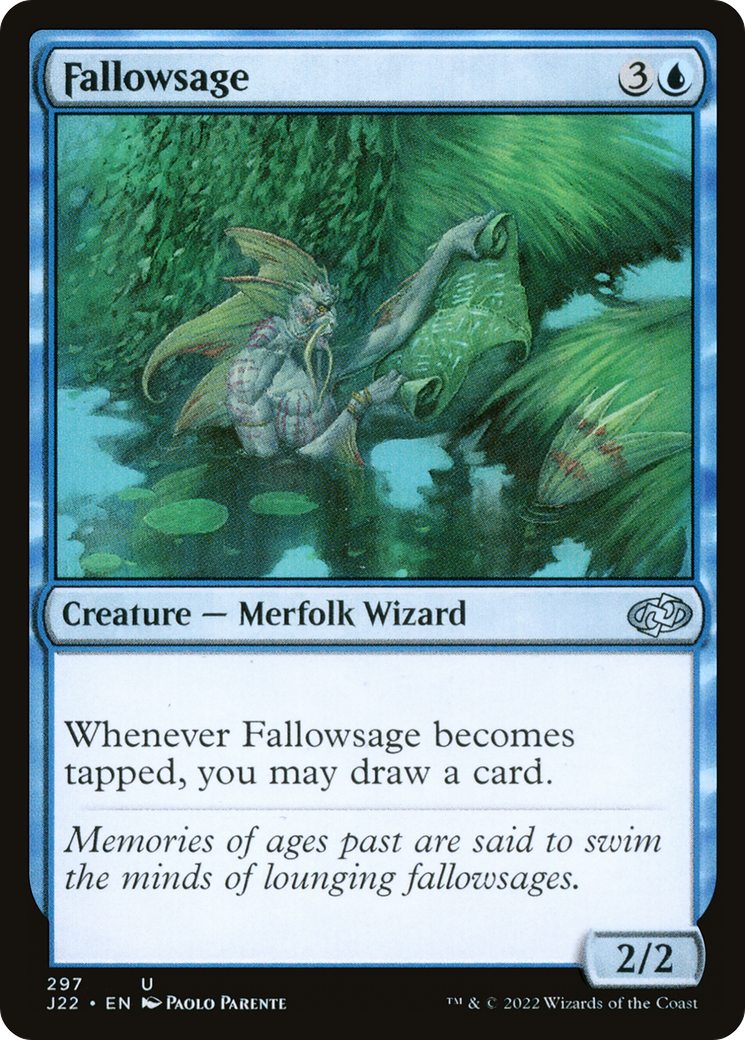 {C} Fallowsage [Jumpstart 2022][J22 297]