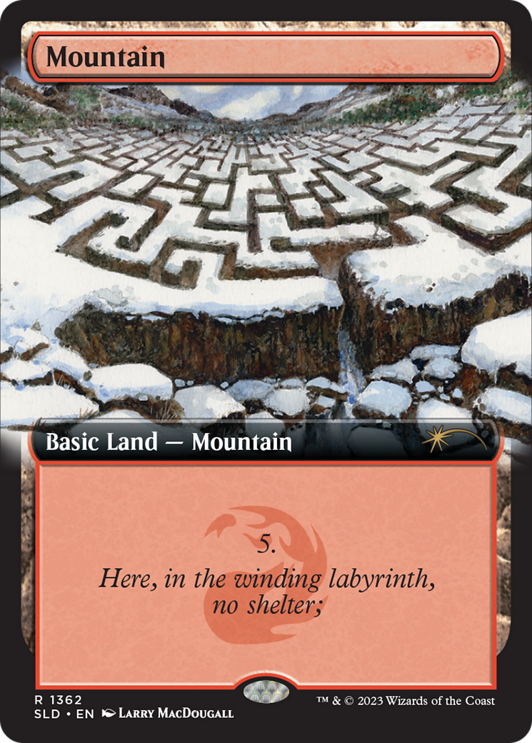 {B} Mountain (1362) [Secret Lair Drop Series][SLD 1362]