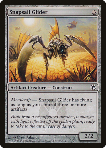 {C} Snapsail Glider [Scars of Mirrodin][SOM 203]
