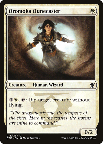 {C} Dromoka Dunecaster [Dragons of Tarkir][DTK 013]