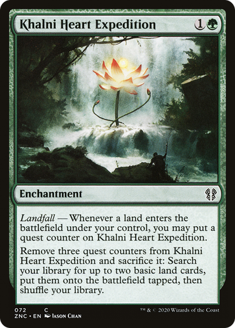 {C} Khalni Heart Expedition [Zendikar Rising Commander][ZNC 072]