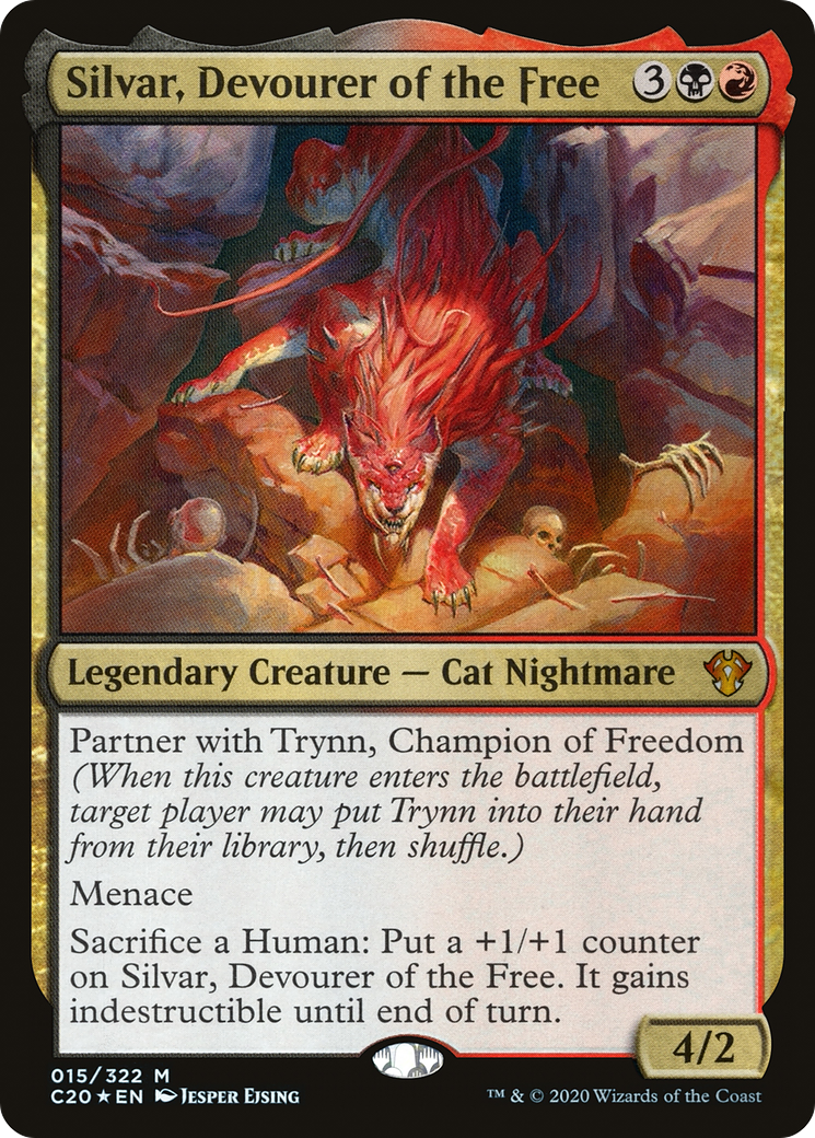 {R} Silvar, Devourer of the Free [Commander 2020][C20 015]