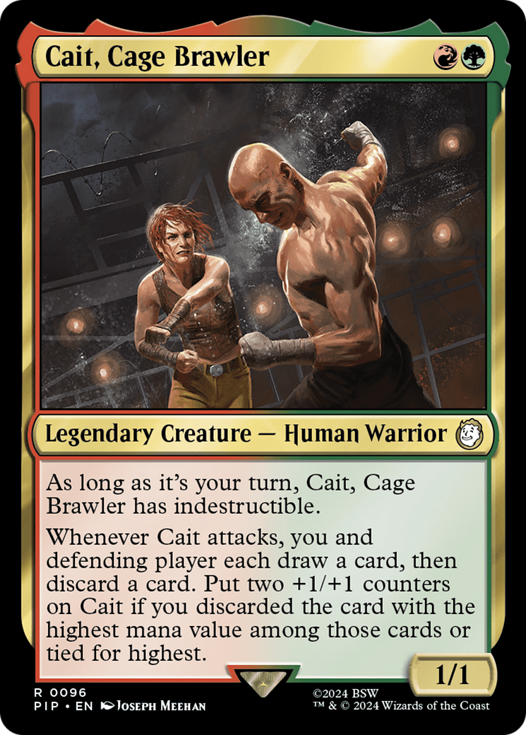 {R} Cait, Cage Brawler [Fallout][PIP 096]
