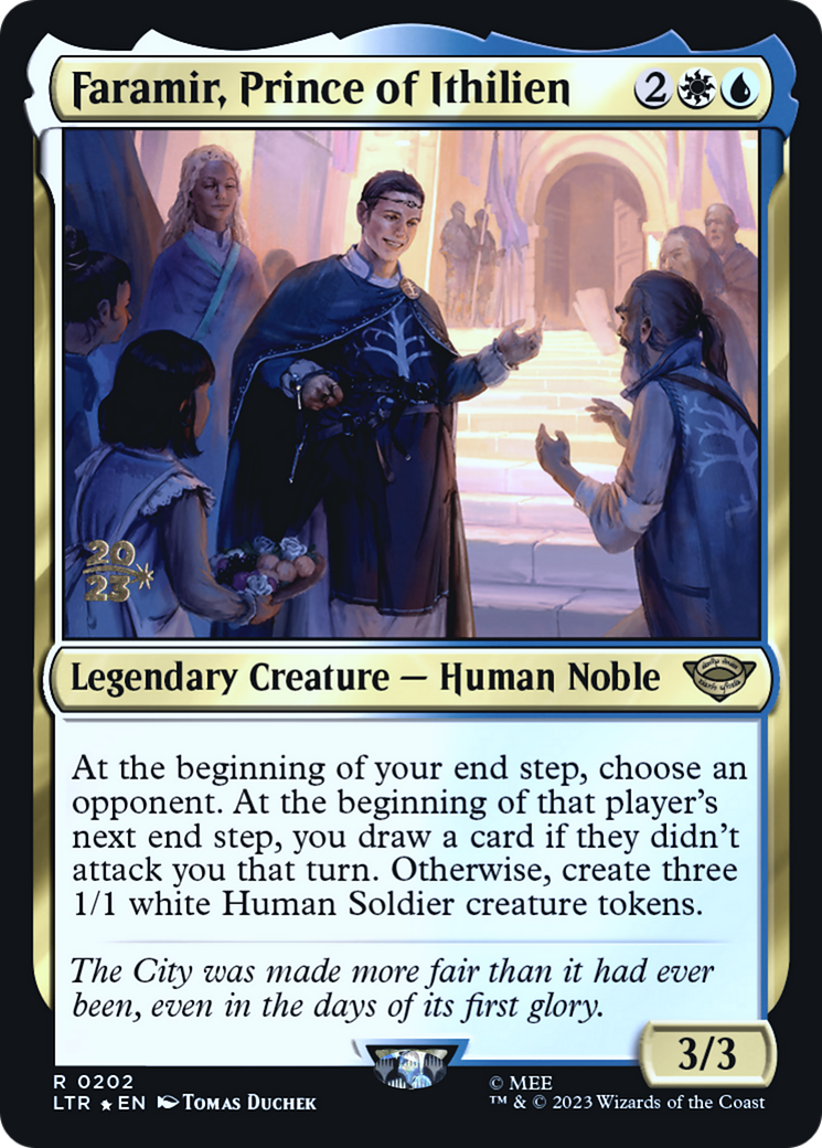 {R} Faramir, Prince of Ithilien [The Lord of the Rings: Tales of Middle-Earth Prerelease Promos][PR LTR 202]