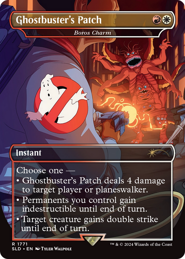 {R} Ghostbuster's Patch - Boros Charm [Secret Lair Drop Series][SLD 1771]