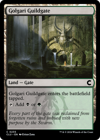{C} Golgari Guildgate [Ravnica: Clue Edition][CLU 235]