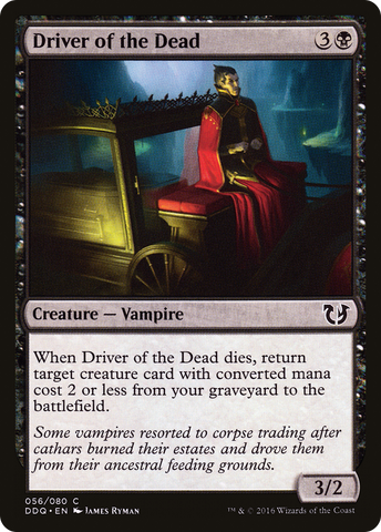 {C} Driver of the Dead [Duel Decks: Blessed vs. Cursed][DDQ 056]