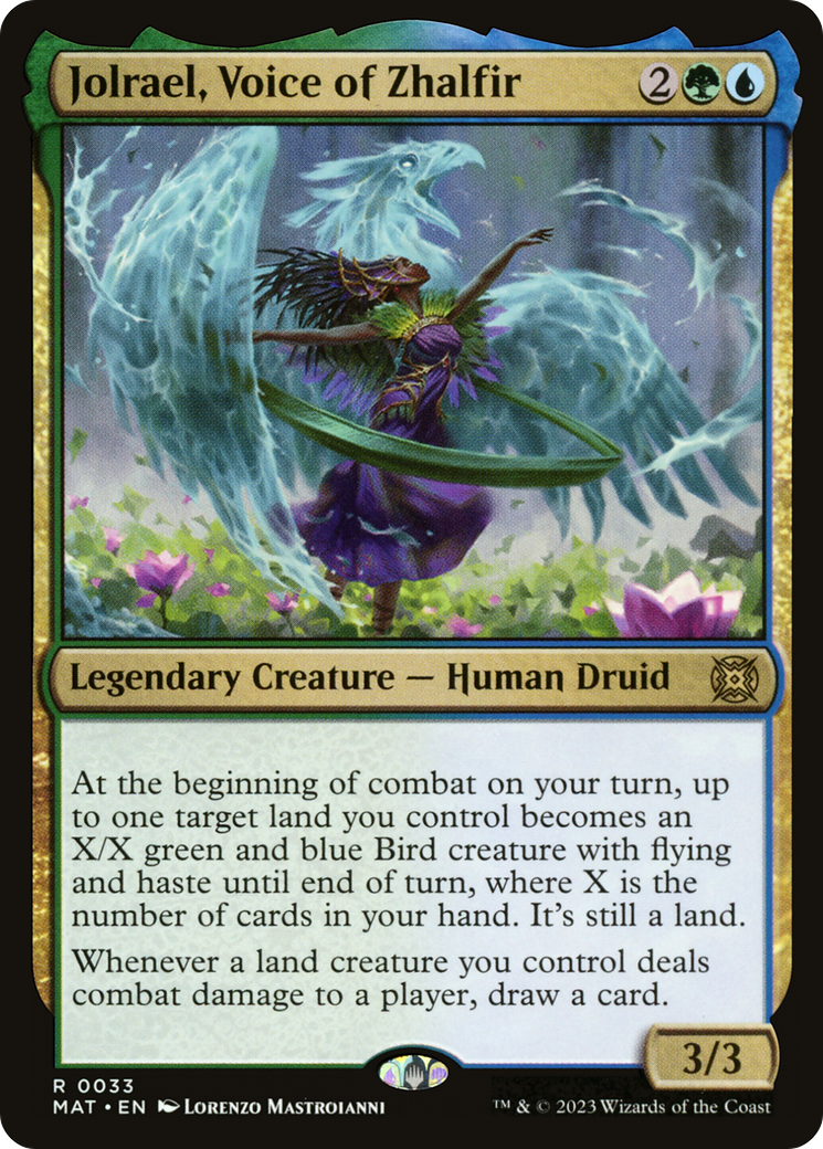 {R} Jolrael, Voice of Zhalfir [March of the Machine: The Aftermath][MAT 033]
