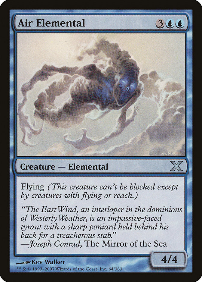 {C} Air Elemental [Tenth Edition][10E 064]