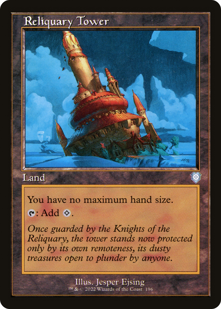 {C} Reliquary Tower (Retro) [The Brothers' War Commander][BRC 196]