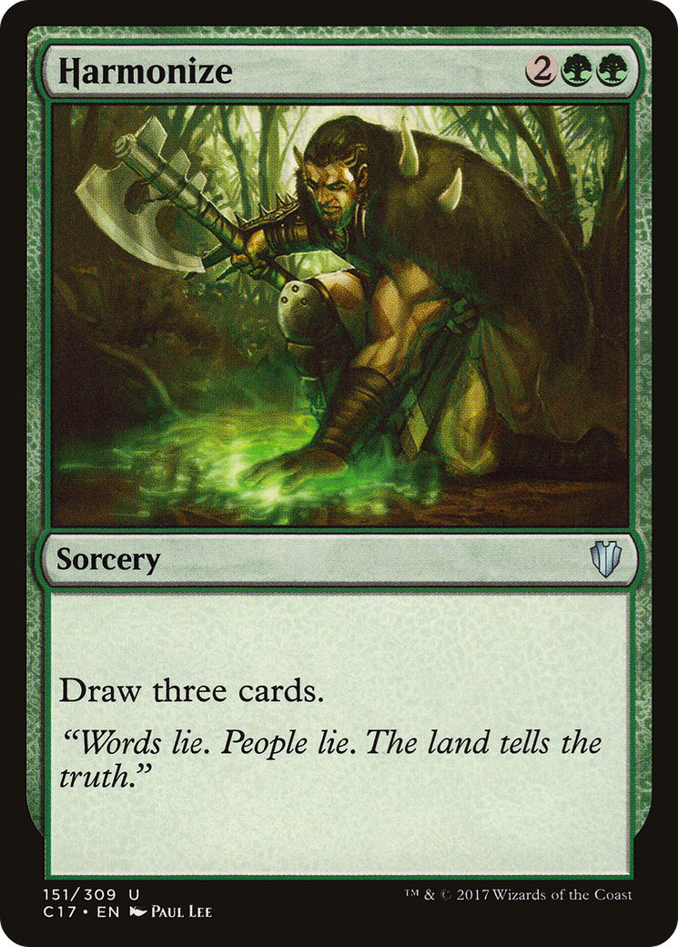 {C} Harmonize [Commander 2017][C17 151]