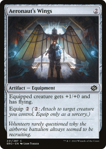 {C} Aeronaut's Wings [The Brothers' War][BRO 231]