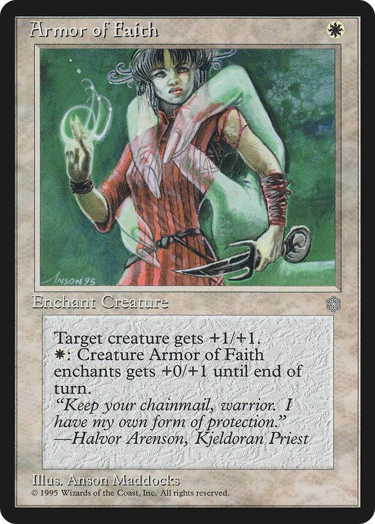 {C} Armor of Faith [Ice Age][ICE 004]