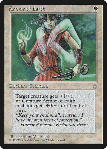 {C} Armor of Faith [Ice Age][ICE 004]