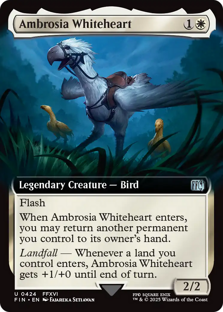 {@C} Ambrosia Whiteheart (Extended Art) [FINAL FANTASY][FIN 424]