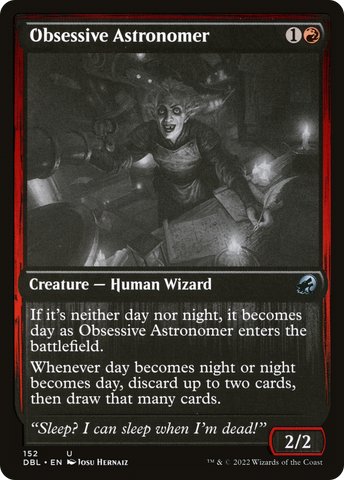 {C} Obsessive Astronomer [Innistrad: Double Feature][DBL 152]