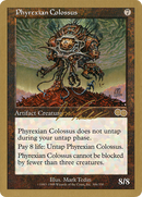 {R} Phyrexian Colossus (Jon Finkel) [World Championship Decks 2000][GB WC00 JF305]