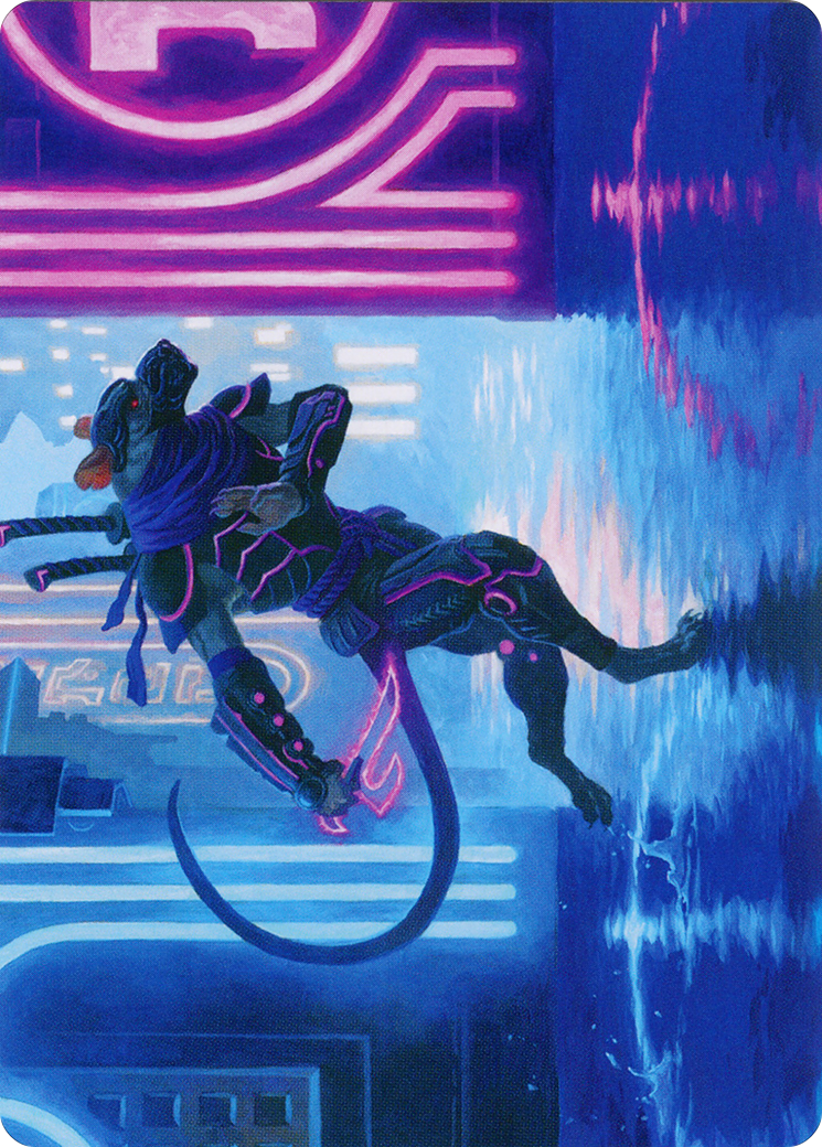 {A} Nezumi Informant Art Card [March of the Machine Art Series][AMOM 027]