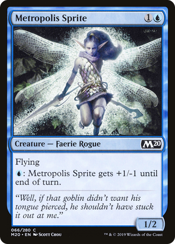 {C} Metropolis Sprite [Core Set 2020][M20 066]